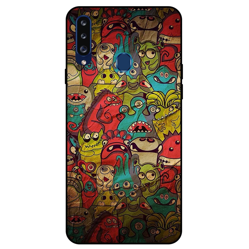 کاور مگافون کد 0101 مناسب برای گوشی موبایل سامسونگ Galaxy A20 S