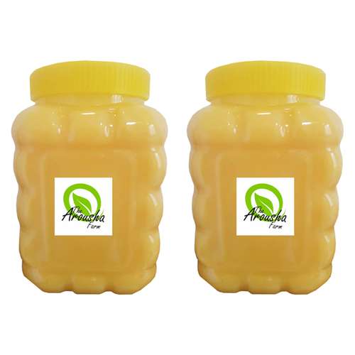 روغن حیوانی گاوی مزرعه آروشا - 1000 گرم مجموعه 2 عددی