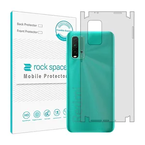 Transparent Rockspace HyGEL model phone back protector suitable for Xiaomi Redmi 9 Power mobile phone