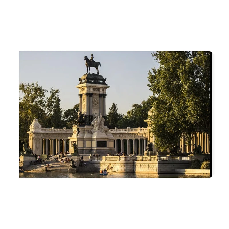 تابلو شاسی عرش طرح گردشگری اسپانیا مدل پارک رتیرو کد As6329