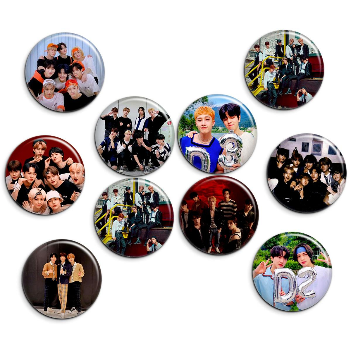 پیکسل پرمانه طرح straykids کد pmg.5667 مجموعه 10 عددی