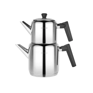 ست کتری و قوری کاراجا مدل Yesilova گنجایش کتری 2 لیتر گنجایش قوری 1 لیتر