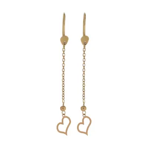 گوشواره طلا 18 عیار زنانه مدل TA135