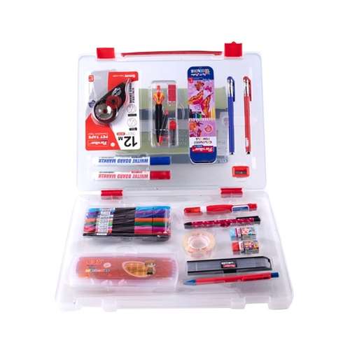 ست لوازم التحریر پارسیکار مدل JM905 بسته 12 عددی 