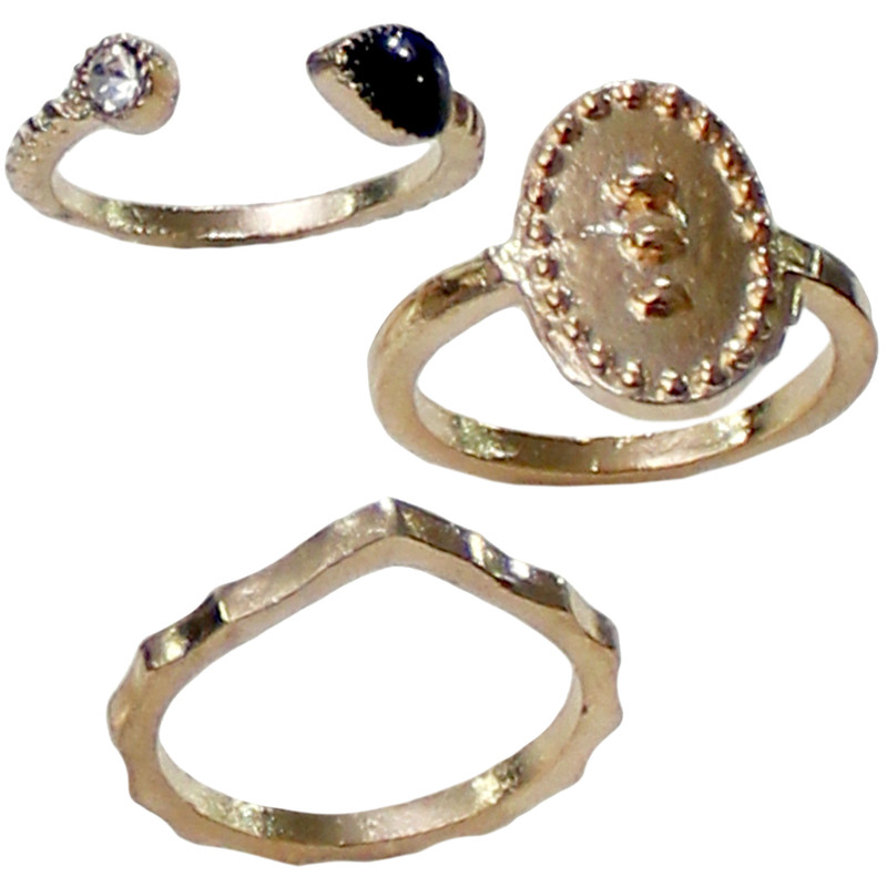 بند انگشتی زنانه کد RKH_1273 مجموعه 3 عددی بند انگشتی زنانه کد RKH_1273 مجموعه 3 عددی