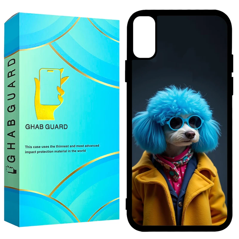 کاور قاب گارد طرح سگ مدل GCHPX مناسب برای گوشی موبایل اپل iPhone X / XS
