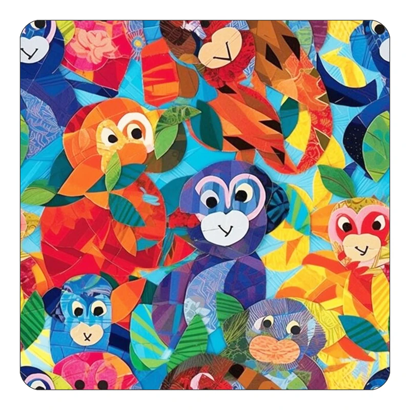 مگنت کاکتی طرح حیوانات رنگی مدل mp25743