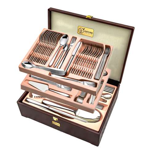سرویس قاشق و چنگال 142 پارچه جی فی نی مدل G-605
