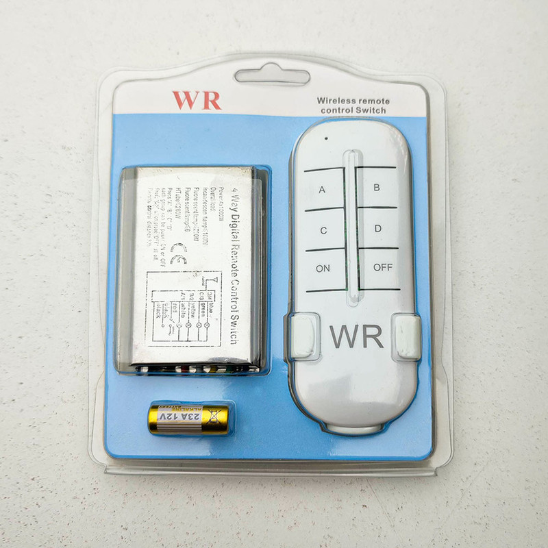 ریموت کنترل دبلیو آر مدل 4 کانال