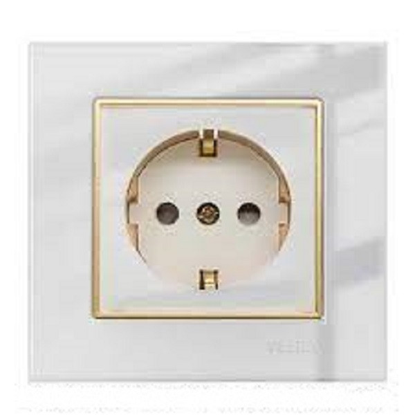 پریز برق ارت دار ویرا مدل امگا مجموعه 10 عددی