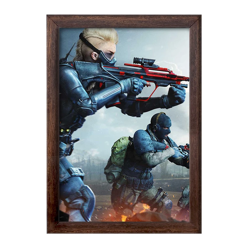 تابلو خندالو طرح بازی کال آف دیوتی مدرن وارفر وارزون گوست کد 26126