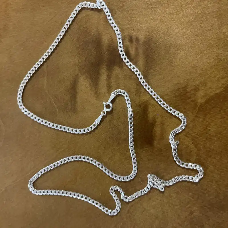 زنجیر نقره زنانه گالری ظهیرالدینی مدل CRT 60-65 GH