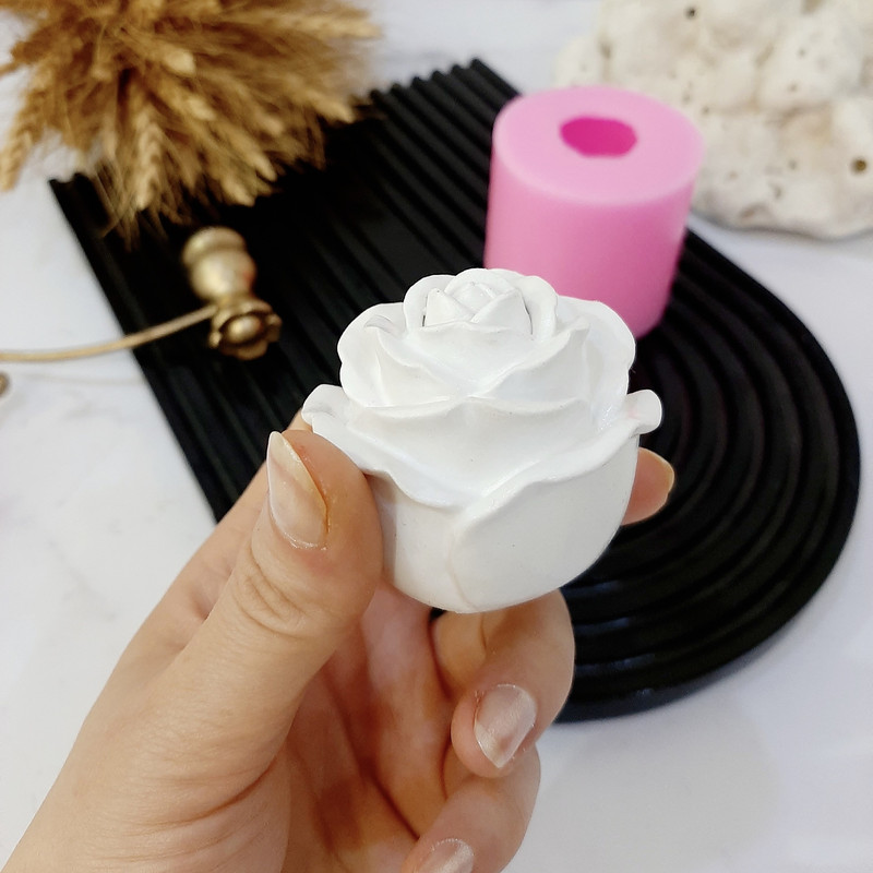 قالب شمع مدل گل رز