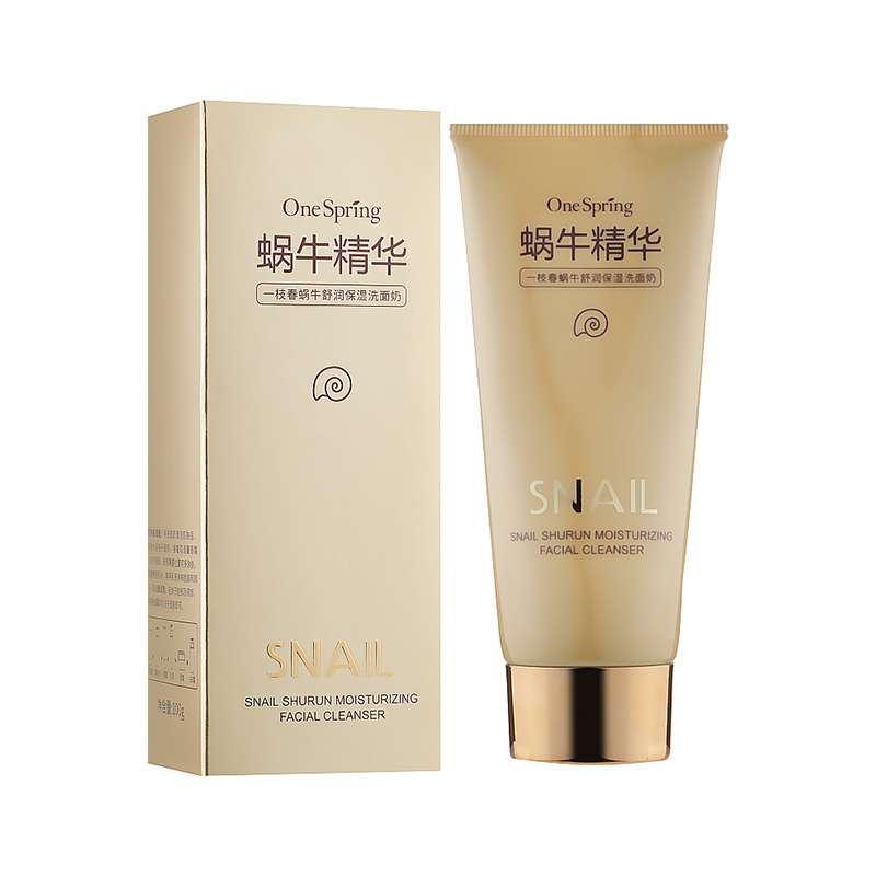 فوم پاک کننده صورت وان سپرینگ مدل Snail Shurun 9905 وزن 100 گرم