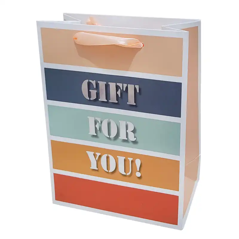 پاکت هدیه مدل GIFT FOR YOU کد 77700031