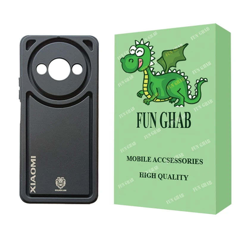 کاور فان قاب مدل سولدا طرح LION مناسب برای گوشی موبایل شیائومی Redmi A3
