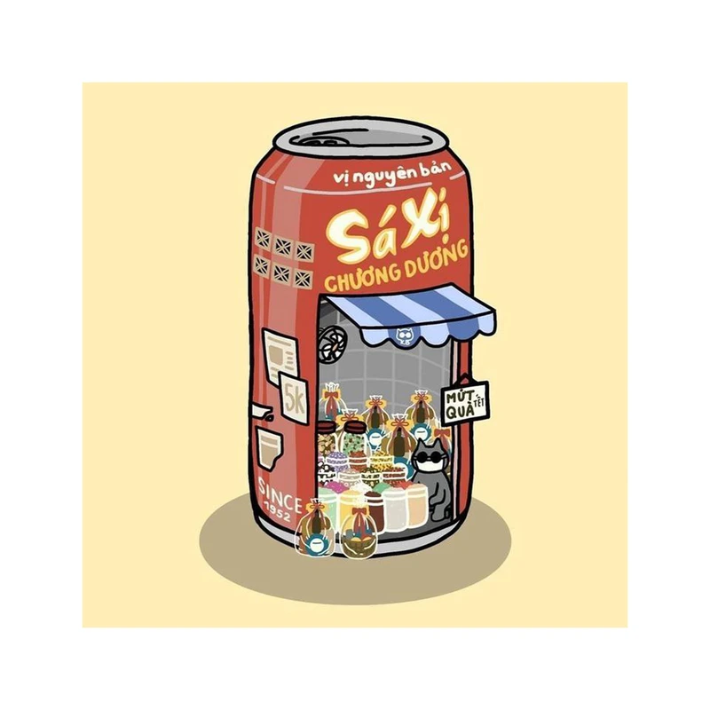 مگنت گلاک طرح قوطی نوشابه کد MF48