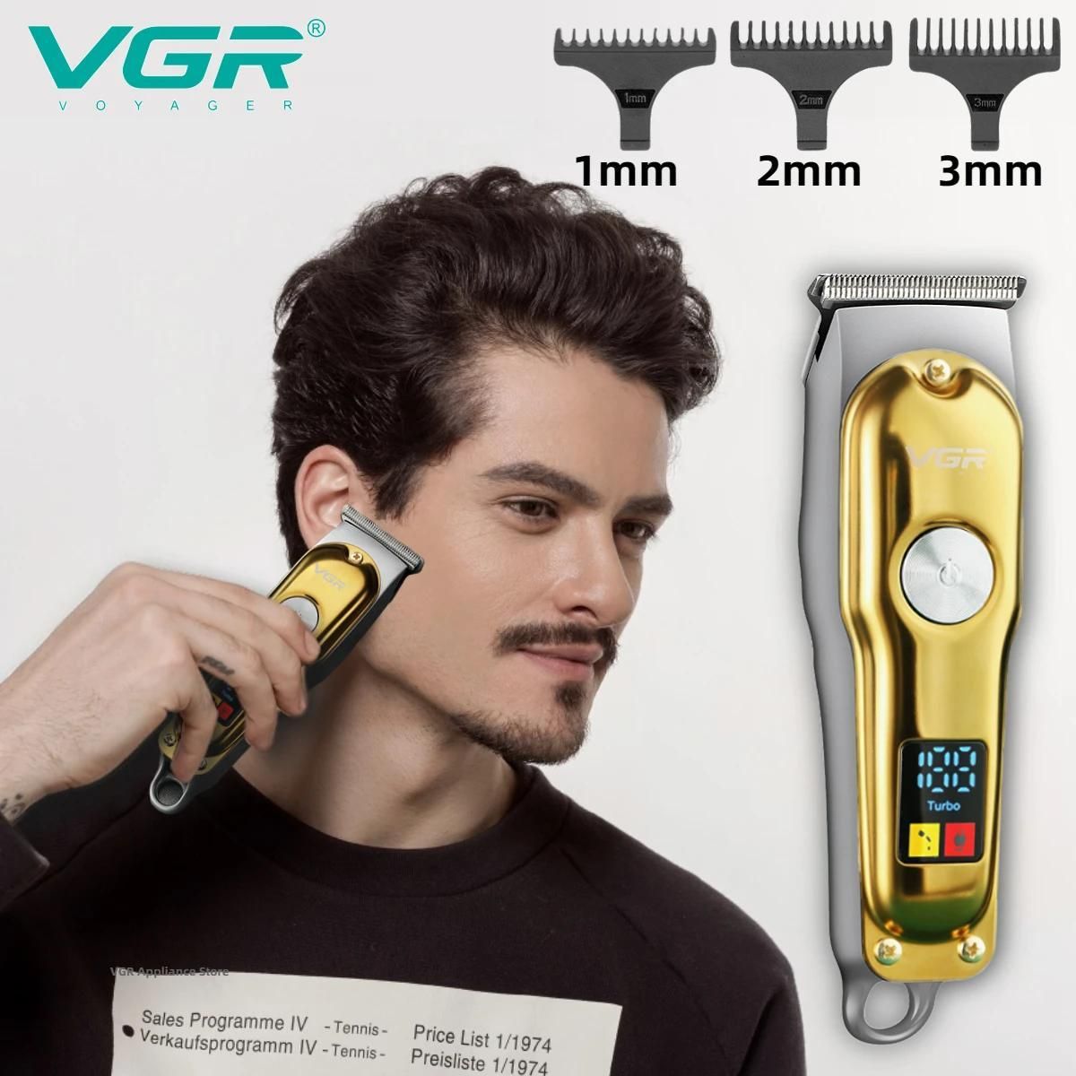 ماشین اصلاح موی سر و صورت وی جی ار مدل Vgr 290 -  - 4