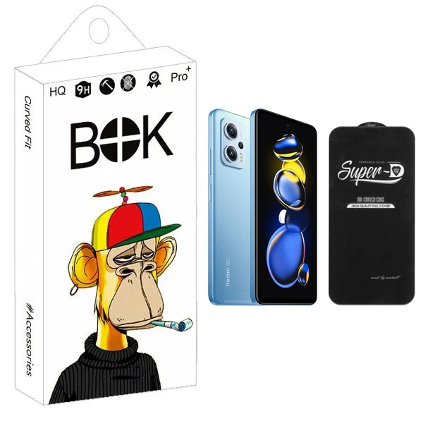 محافظ صفحه نمایش بوک مدل Transparent SuperD مناسب برای گوشی موبایل شیائومی Redmi Note 11T Pro / Note 11T Pro Plus