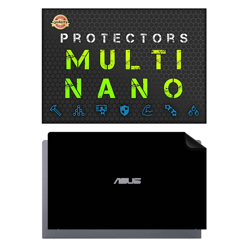 برچسب پوششی مات مولتی نانو مدل X-F1M مناسب برای پشت لپ تاپ ایسوس ZenBook 14 Q407IQ 14 inch 2020