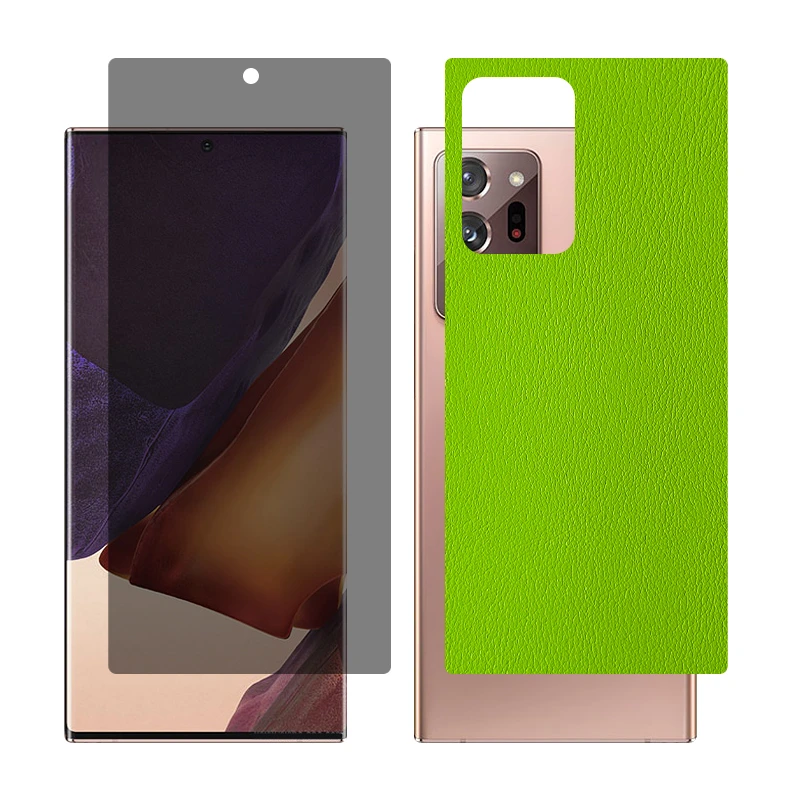 محافظ صفحه نمایش حریم شخصی گلس مدل Together مناسب برای گوشی موبایل سامسونگ Galaxy Note20 Ultra 5G به همراه برچسب پوششی پشت گوشی 