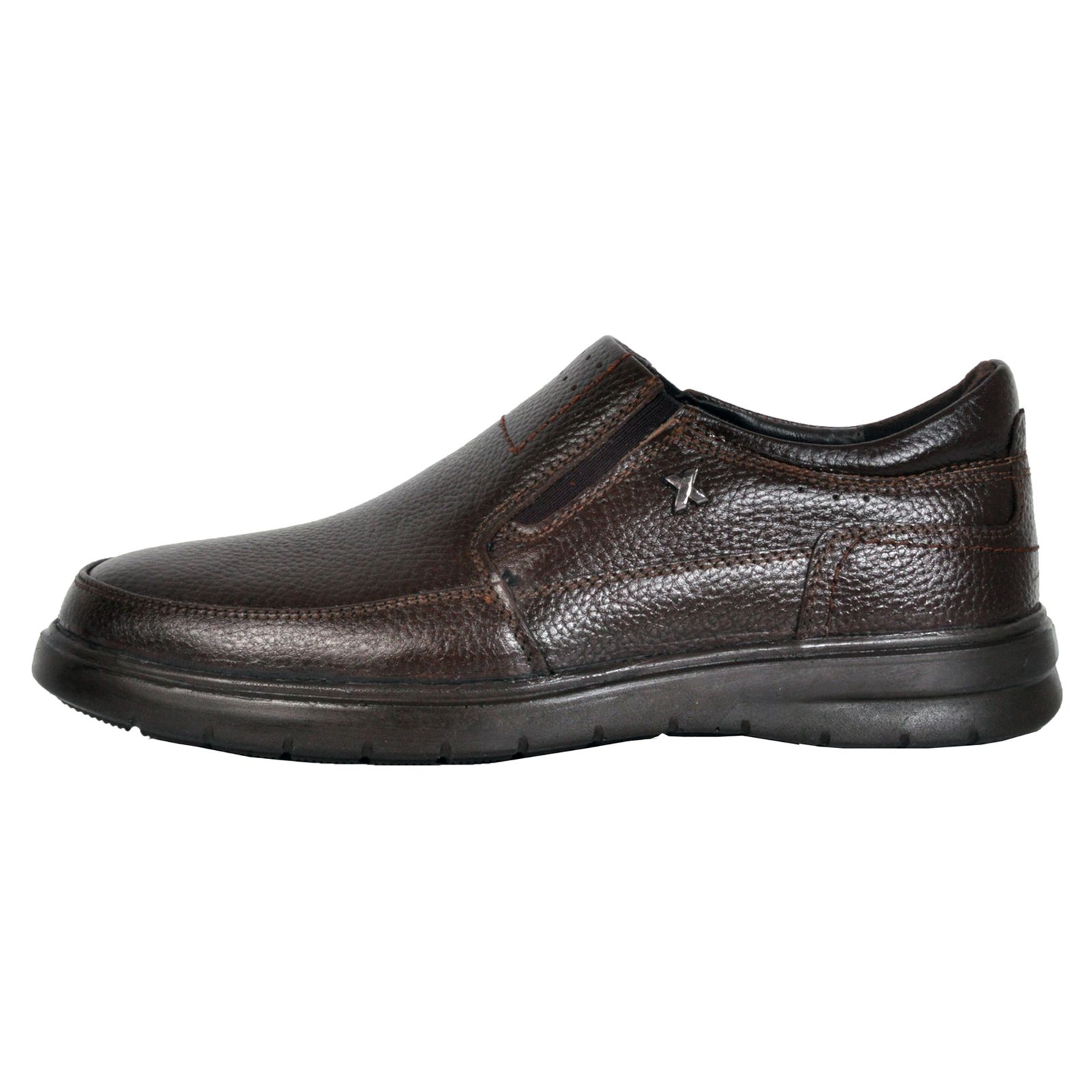 کفش روزمره مردانه کروماکی مدل  چرم طبیعی کد kms900