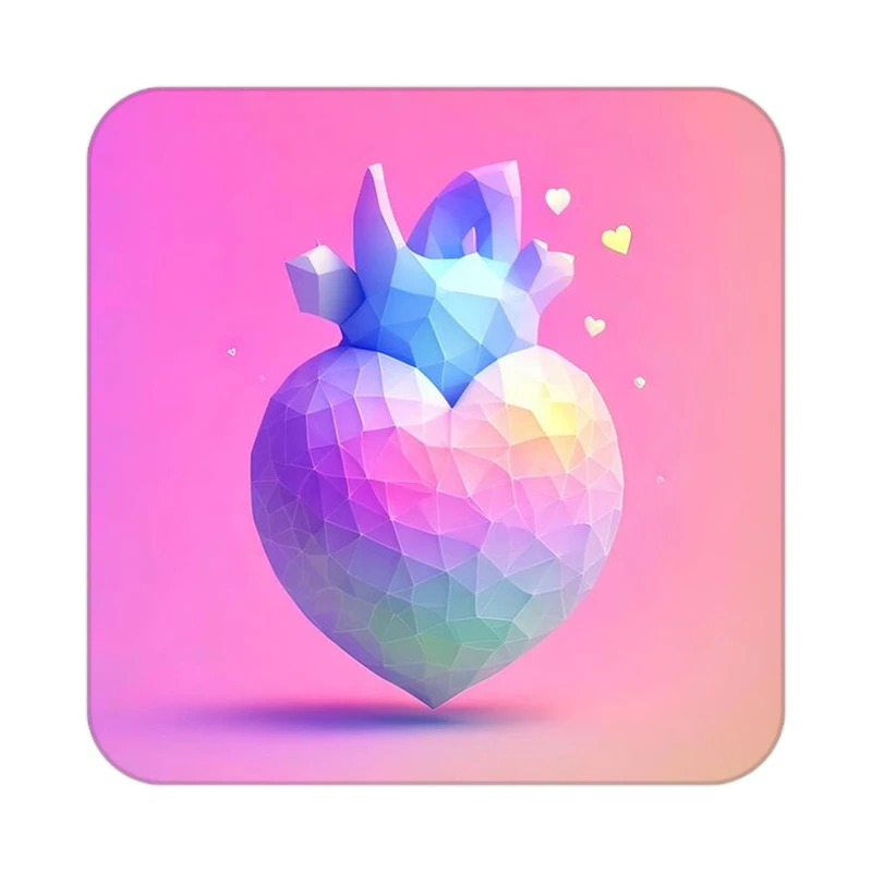 زیر لیوانی کاکتی مدل عاشقانه کد mp14121