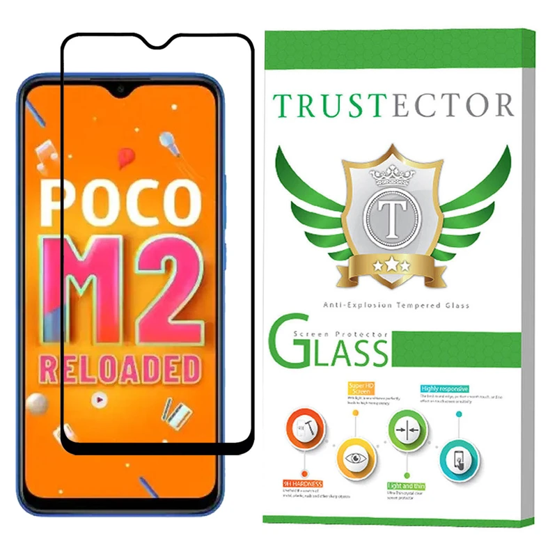  محافظ صفحه نمایش سرامیکی تراستکتور مدل CMC-T مناسب برای گوشی موبایل شیائومی Poco M2 Reloaded