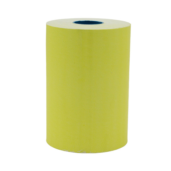 کاغذ پرینتر حرارتی 36 متری 79 آرال رنگ زرد بسته بندی 60 عددی