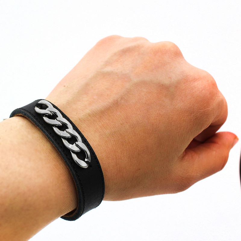 دستبند مردانه رزالیا مدل RBR-MM-L-8 دستبند مردانه رزالیا مدل RBR-MM-L-8