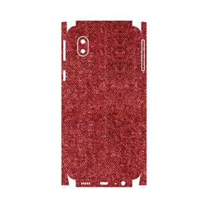 MAHOOT Fabric Texture 4-FullSkin Cover Sticker for Samsung Galaxy A01 Core
