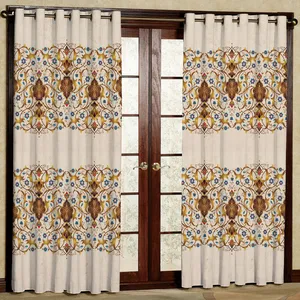   پرده مدل  هازان پانچی کد 101 D سایز 140x200 سانتی متر