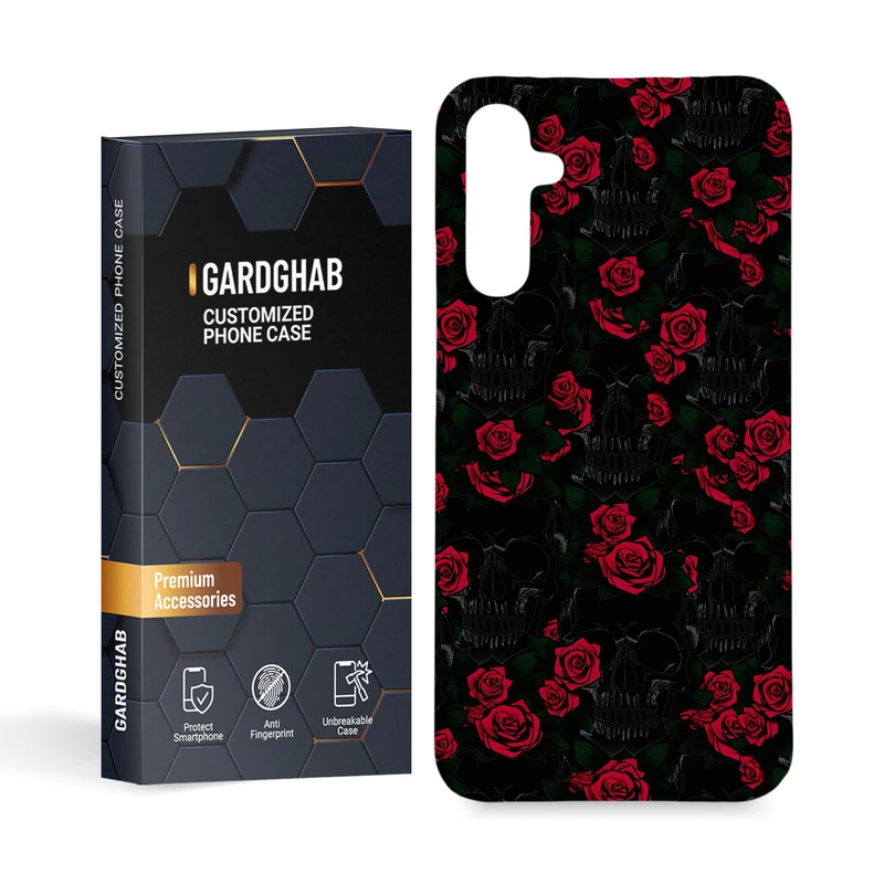 کاور گارد قاب مدل گل مناسب برای گوشی موبایل سامسونگ  Galaxy A34 5g