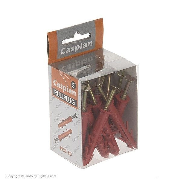 پیچ و رول پلاک کاسپین مدل 5 سه بسته 60 عددی پیچ و رول پلاک کاسپین مدل 5 سه بسته 60 عددی