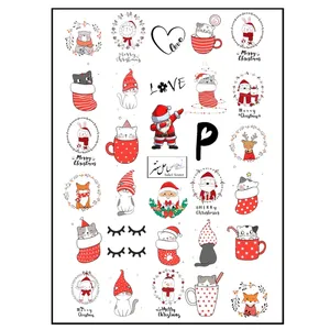 استیکر طراحی ناخن مدل N_70