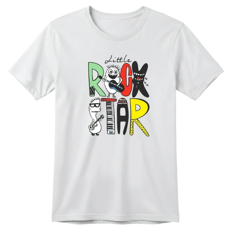 تی‌شرت آستین کوتاه بچگانه مدل نوشته هیولا کد v4 