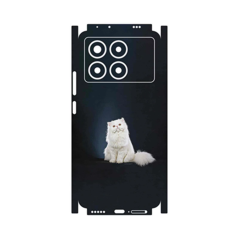 برچسب پوششی ماهوت مدل Persian_cat-FullSkin مناسب برای گوشی موبایل شیائومی Poco X6 Pro