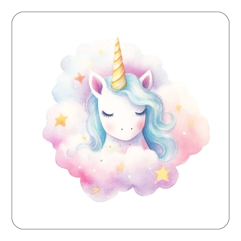 مگنت کاکتی طرح اسب تک شاخ و یونیکورن مدل mp32807