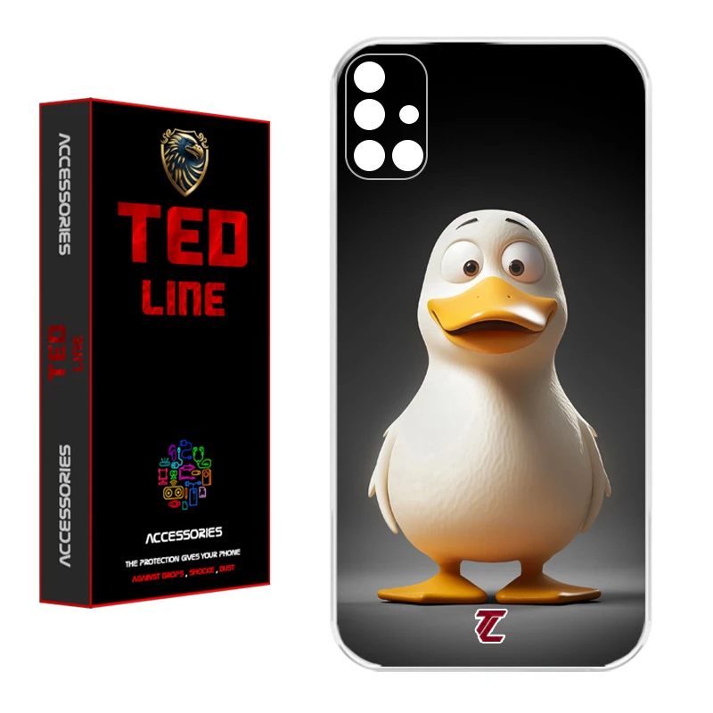 کاور تد لاین طرح اردک کد 1124 مناسب برای گوشی موبایل سامسونگ Galaxy A51