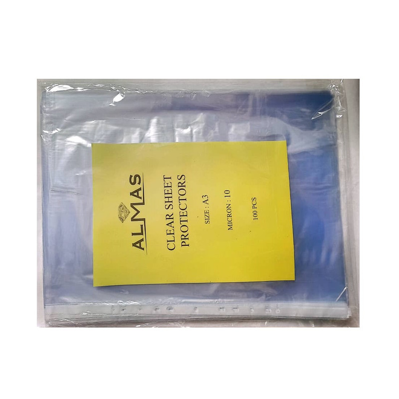 کاور کاغذ A3 الماس مدل MICRON 10 بسته 100 عددی