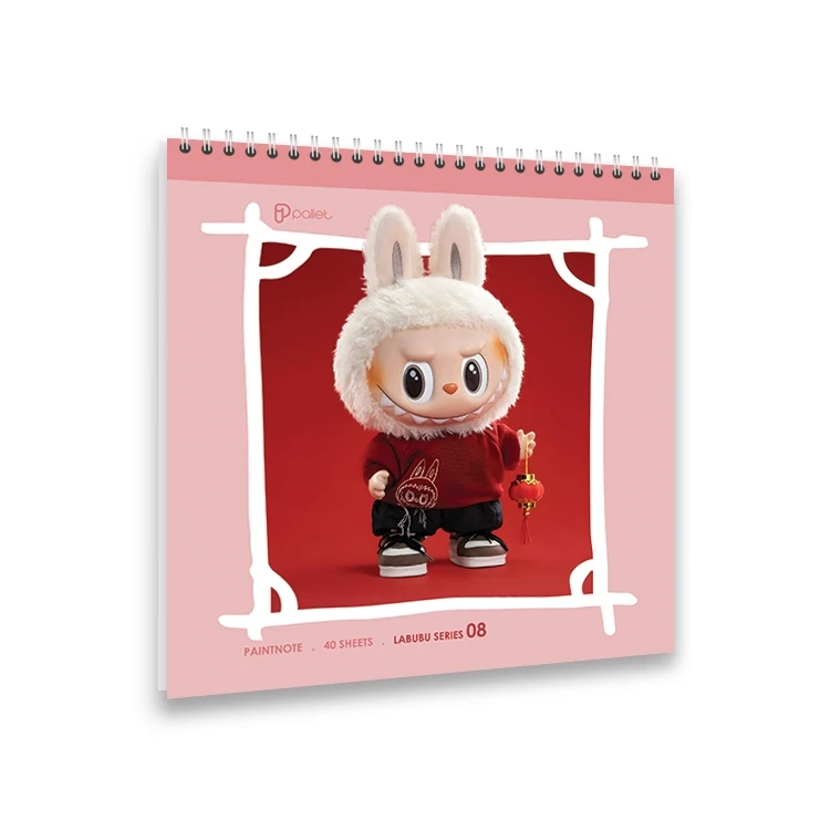 دفتر نقاشی 40 برگ پالت  مدل لبوبو کد 08