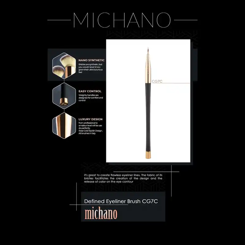 برس خط چشم میچانو مدل CG7C