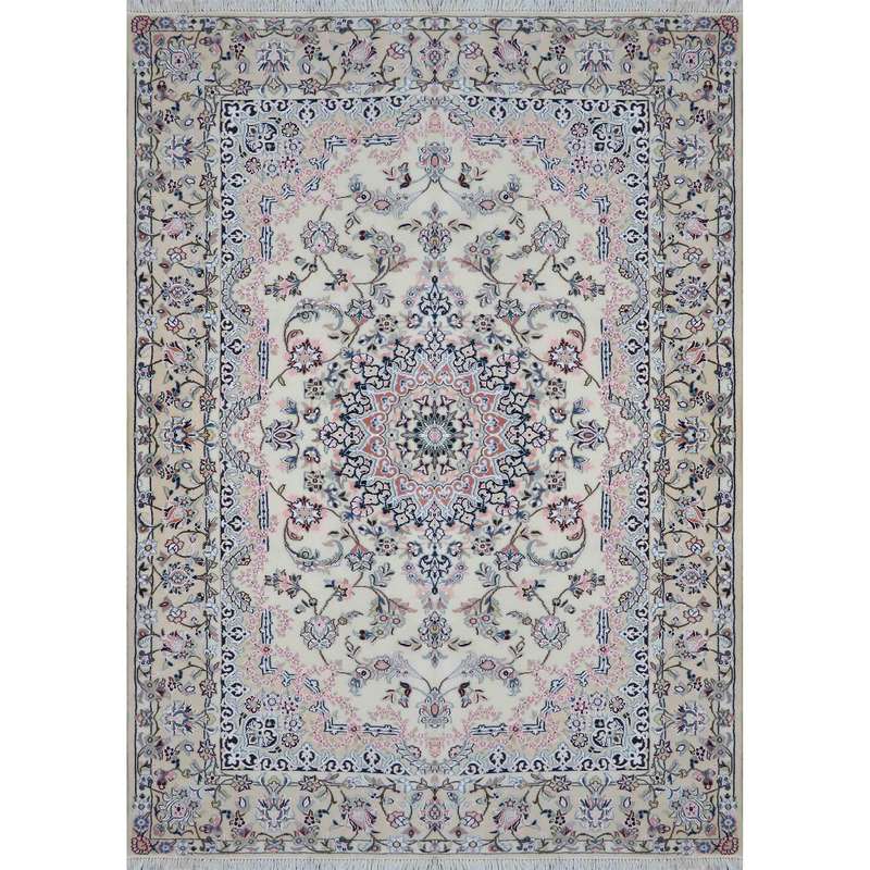 فرش دستبافت چهار متری مدل نایین کد 685