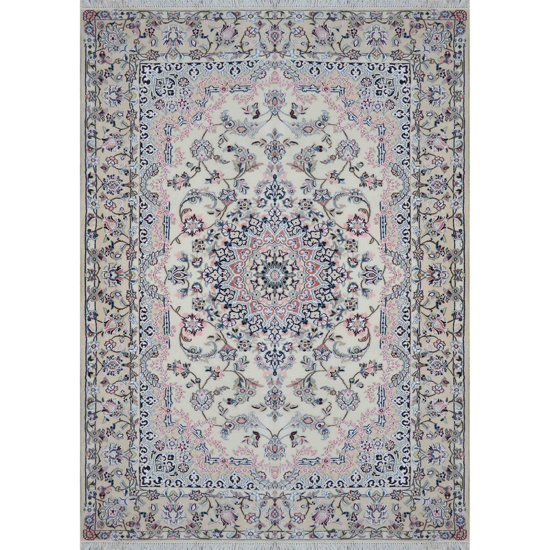 فرش دستبافت چهار متری مدل نایین کد 685