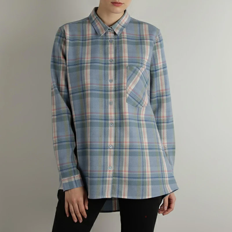 شومیز آستین بلند یقه برگردان زنانه ایکس ساید مدل W476612Z8