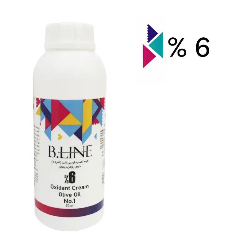کرم اکسیدان بي لاين مدل 01 شش درصدي حجم 750 ميلي ليتر