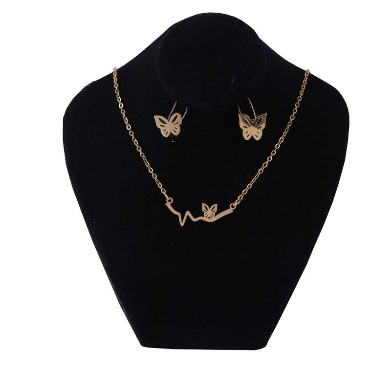 نیم ست دخترانه مدل پروانه