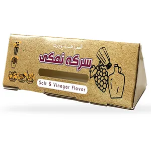 طعم دهنده خوراکی طبیعی پودری سرکه نمکی دکتر طعم - 50 گرم