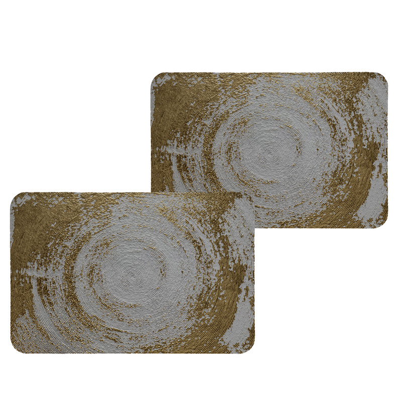 زیربشقابی طرح کلاسیک کد 8781 بسته 2 عددی