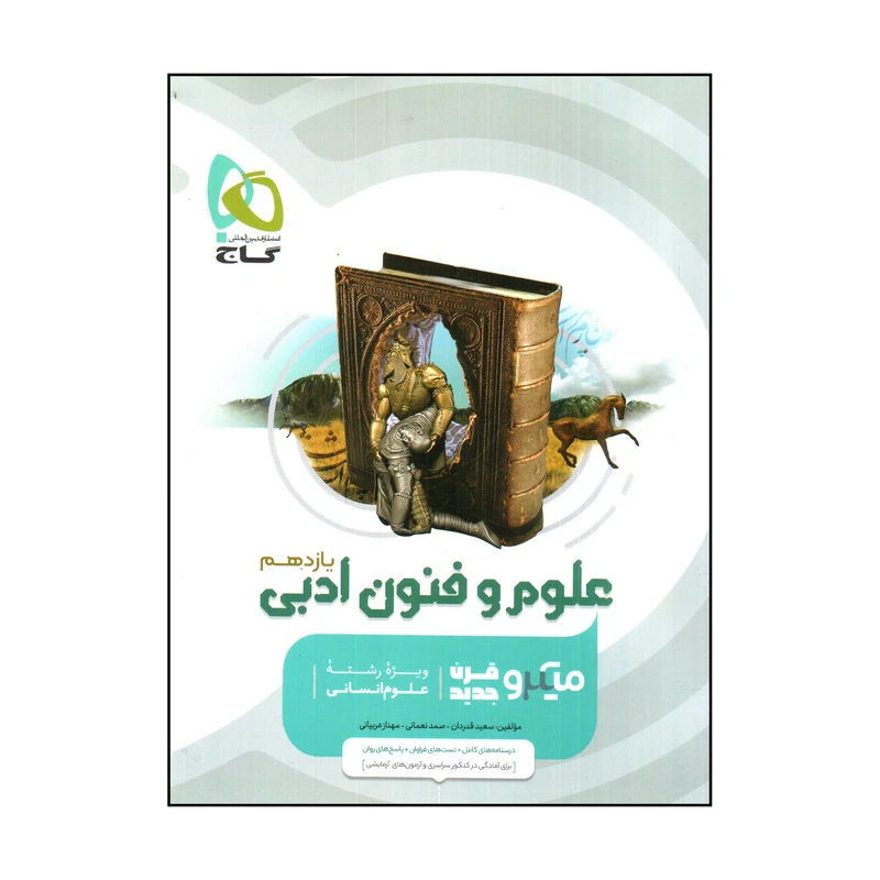 کتاب علوم و فنون ادبی يازدهم میکرو اثر جمعی از نویسندگان انتشارات بین المللی گاج